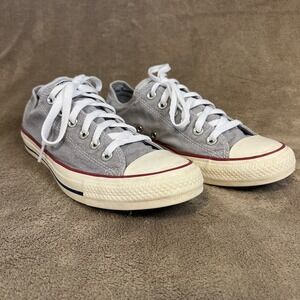 Converse All Star Shoes Mens 7 Womens 9 Chuck Taylor Ox Gray Lace Up‎ 159541f